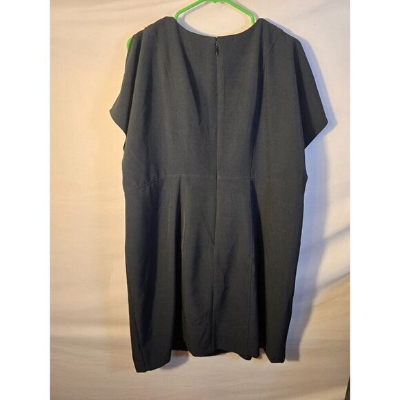 Jessica London Black‎ Classic Office Career Dress Womens Plus Size 24 3X - Picture 3 of 3